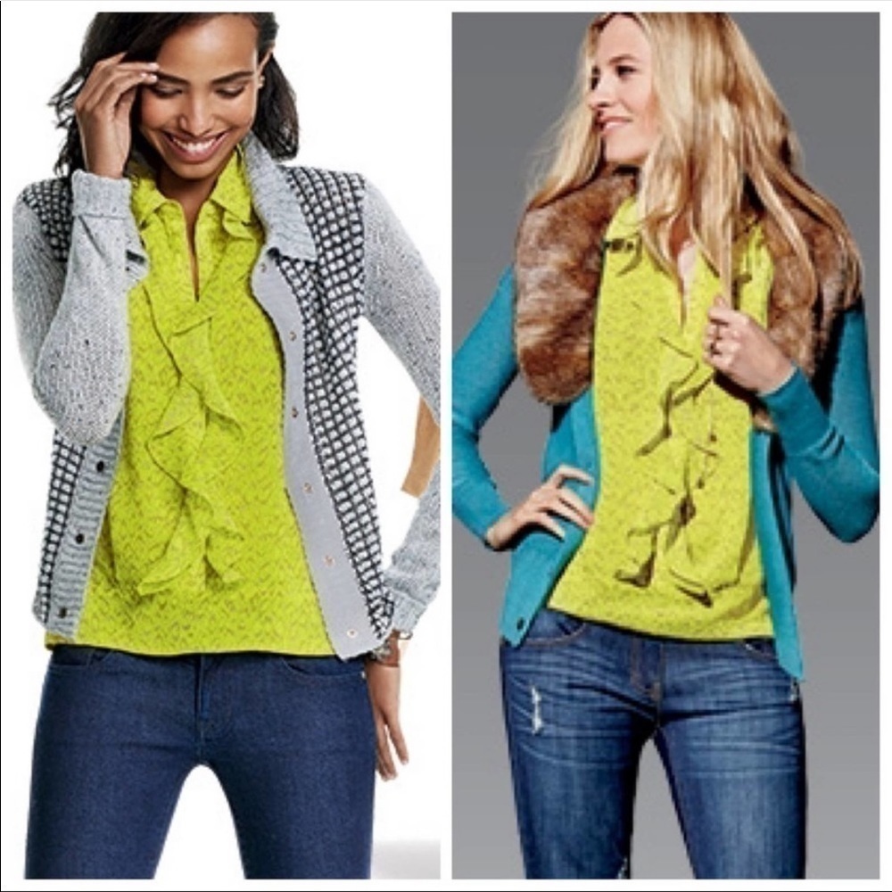 Cabi Ruffle Reign Sleeveless Top